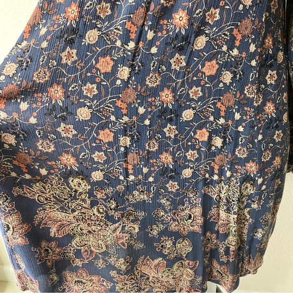 Free People Lucky Loosey Indigo Dress - Picture 7 of 9